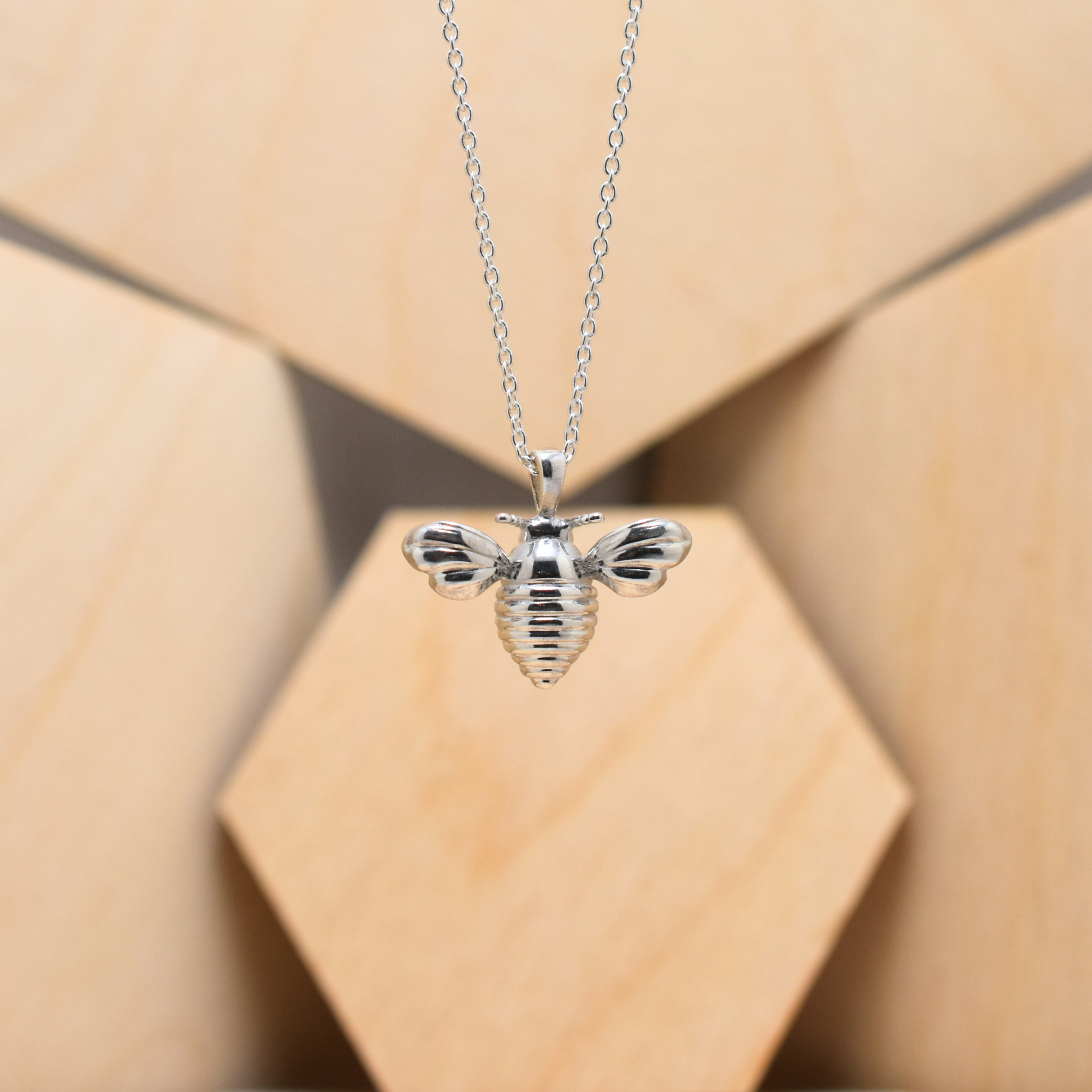 Ethical Jewelry, Recycled Silver Jewelry, Made in USA Jewelry, Front