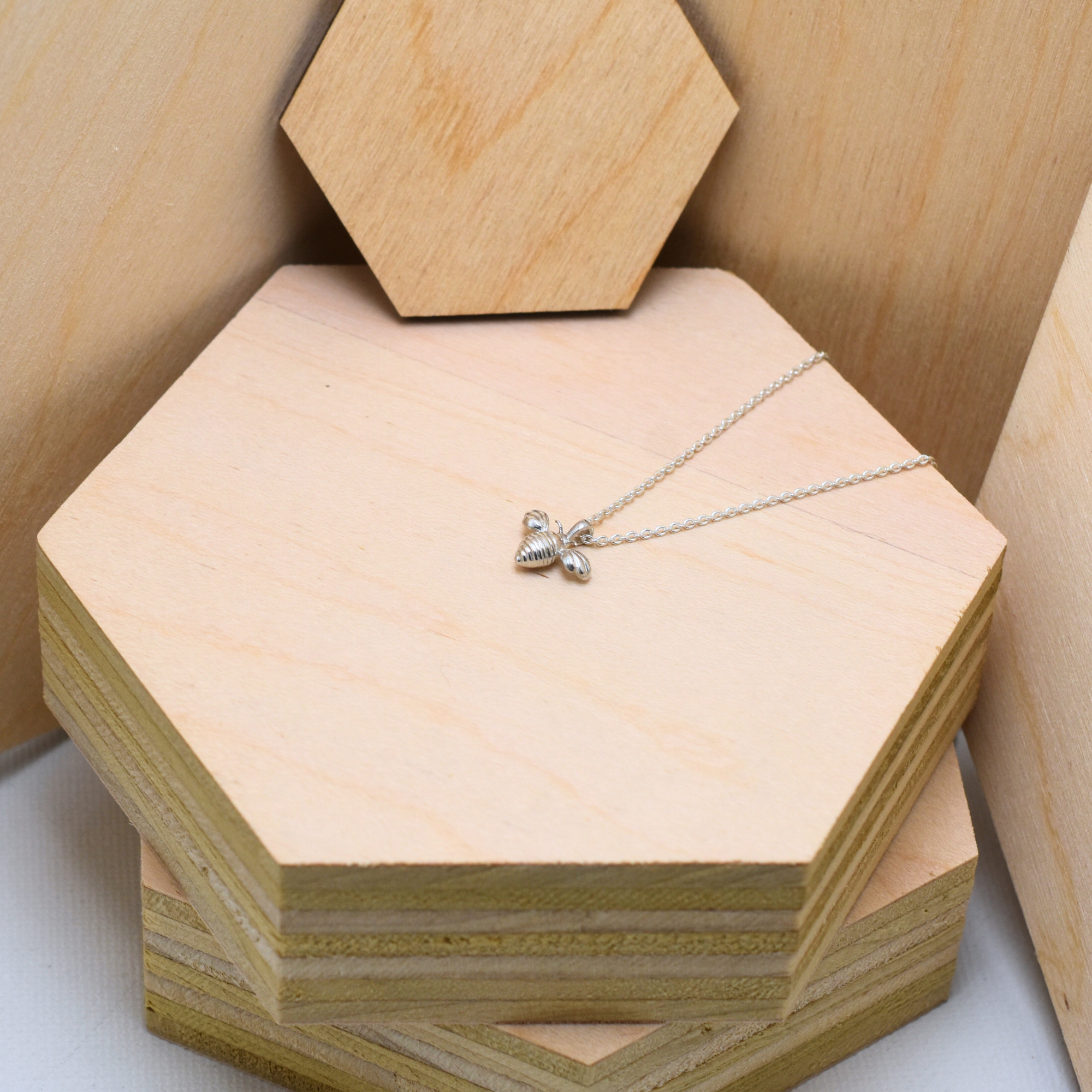 Ethical Jewelry, Recycled Silver Jewelry, Made in USA Jewelry, Angle
