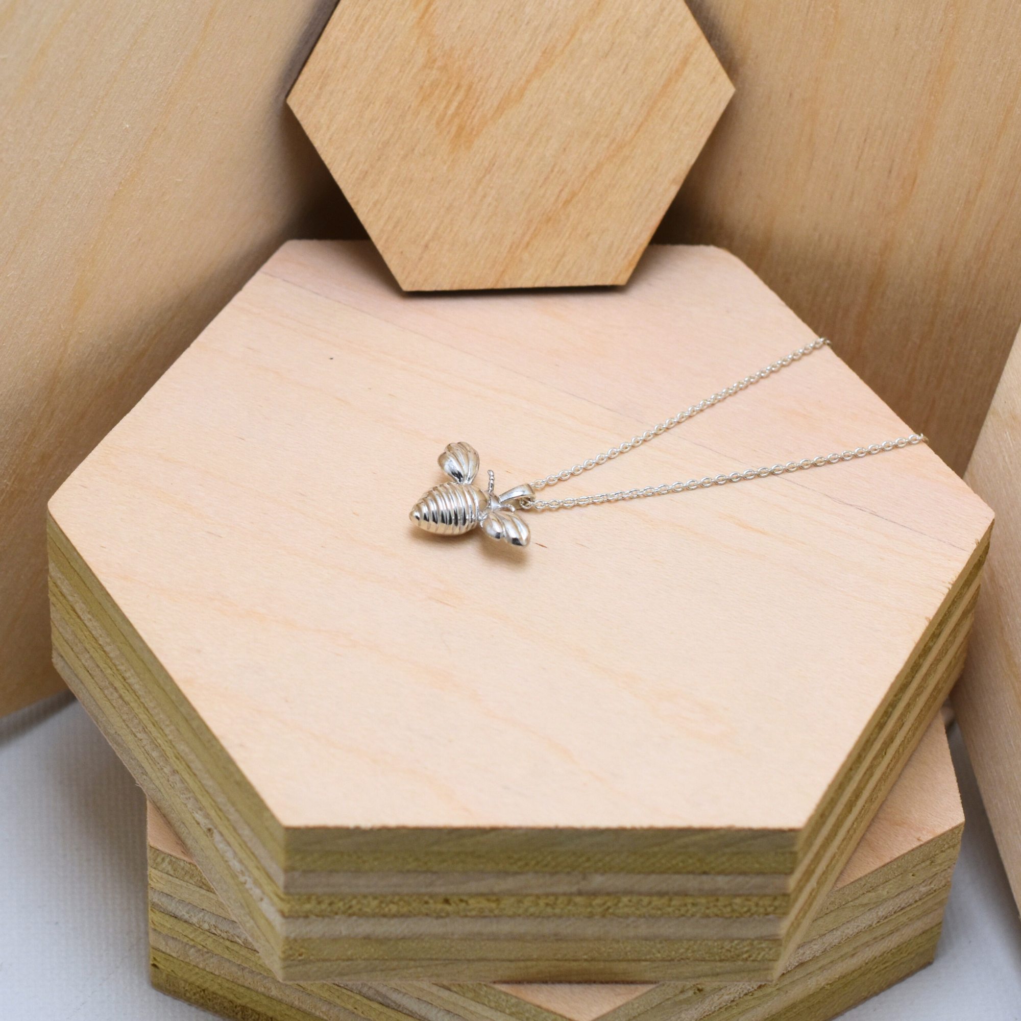 Ethical Jewelry, Recycled Silver Jewelry, Made in USA Jewelry, Angle